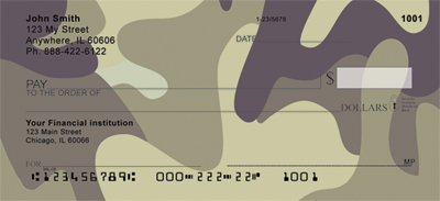 nal Checks.  Four rotating images of these camouflage style don the backs of your checks.
