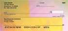 four colorful rotating checks have a retro style to them.