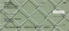 gives you four views through a chain link fence. 