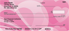 g hearts and wavy lines that you will enjoy each time you use the checks. 
