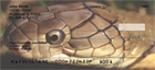  enjoy four rotating images of overlapping scales slithering across your checks.   
