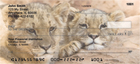 he fiercest of animals has a soft side. You will enjoy this Pride each time you write a check.        