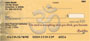 rcome anger, greed, and ignorance, and has achieved complete liberation from suffering, better known as Nirvana.     The Aum symbol graces the middle of this check. There is much significance surrounding the Aum symbol.    