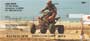  With four rotating images, these ATV Dirt Racing Checks show all the fun of flying over dirt jumps and hitting hard corners on your favorite four wheeled machine.    