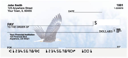 ntry`s symbol for what the eagle stands for, these checks will instill a feeling of awe and pride every time you use them.