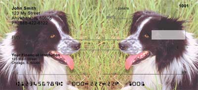 ecks.  These beautiful dogs are captured in a gorgeous stance and placed before you on each of your checks you write.