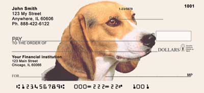 his treat.  A great check for beagle owners and dog lovers.