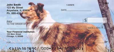  obey your command.  This is a must have check for collie owners and dog lovers.