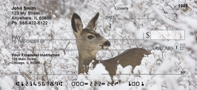 nter scenes and deer scouring through the snow for that little morsel of grass to get them through the winter.