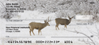 nter scenes and deer scouring through the snow for that little morsel of grass to get them through the winter.