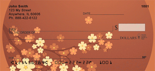 f love. You`ll enjoy these bright checks consisting of four rotating colorful flowers.