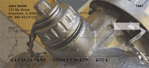 ssionals for firefighting. We also offer matching matching return address labels to go with your checks.