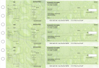Leaf Multi-Purpose Salary Voucher Business Checks | BU3-7CDS19-MPS