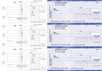 Blue Marble Payroll Invoice Business Checks | BU3-7LMA01-PIN