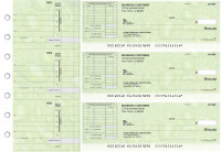 Leaf Itemized Invoice Business Checks | BU3-CDS19-TNV