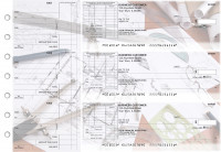 Architect Standard Itemized Invoice Business Checks | BU3-CDS27-SII
