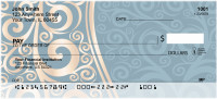 Abstract Black Gold Personal Checks 2 | GEO-80