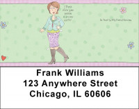 Shopping Address Labels by My Friend Ronnie | LBRON-04