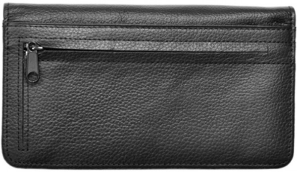 black leather checkbook covers