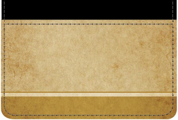 Parchment Debit Caddy | DLC-VAL015