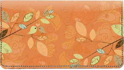 Beaks And Branches Leather Cover